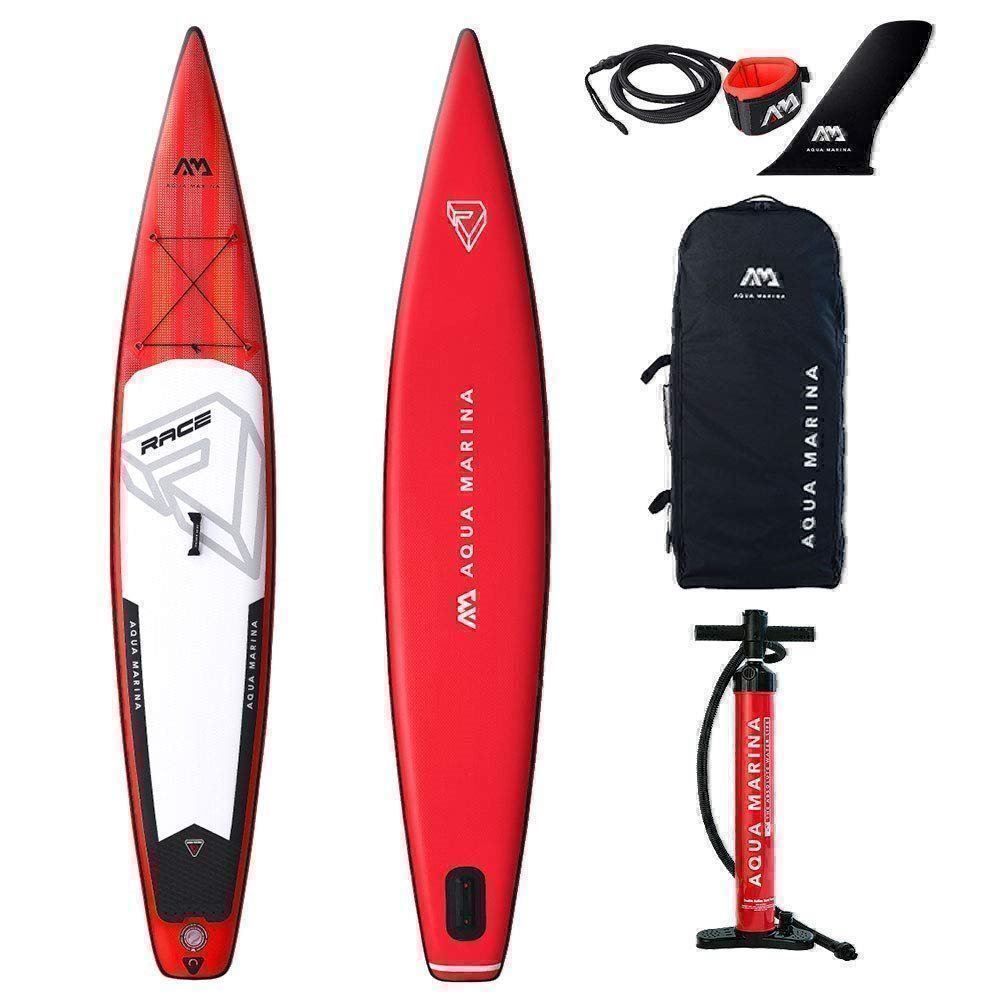 Aqua Marina Gommoni, kayak & canoe: SUP Aqua Marina RACE ISUP Set – Nuovo e nell'imballaggio originale da Beckenried venduto da angel-mountain