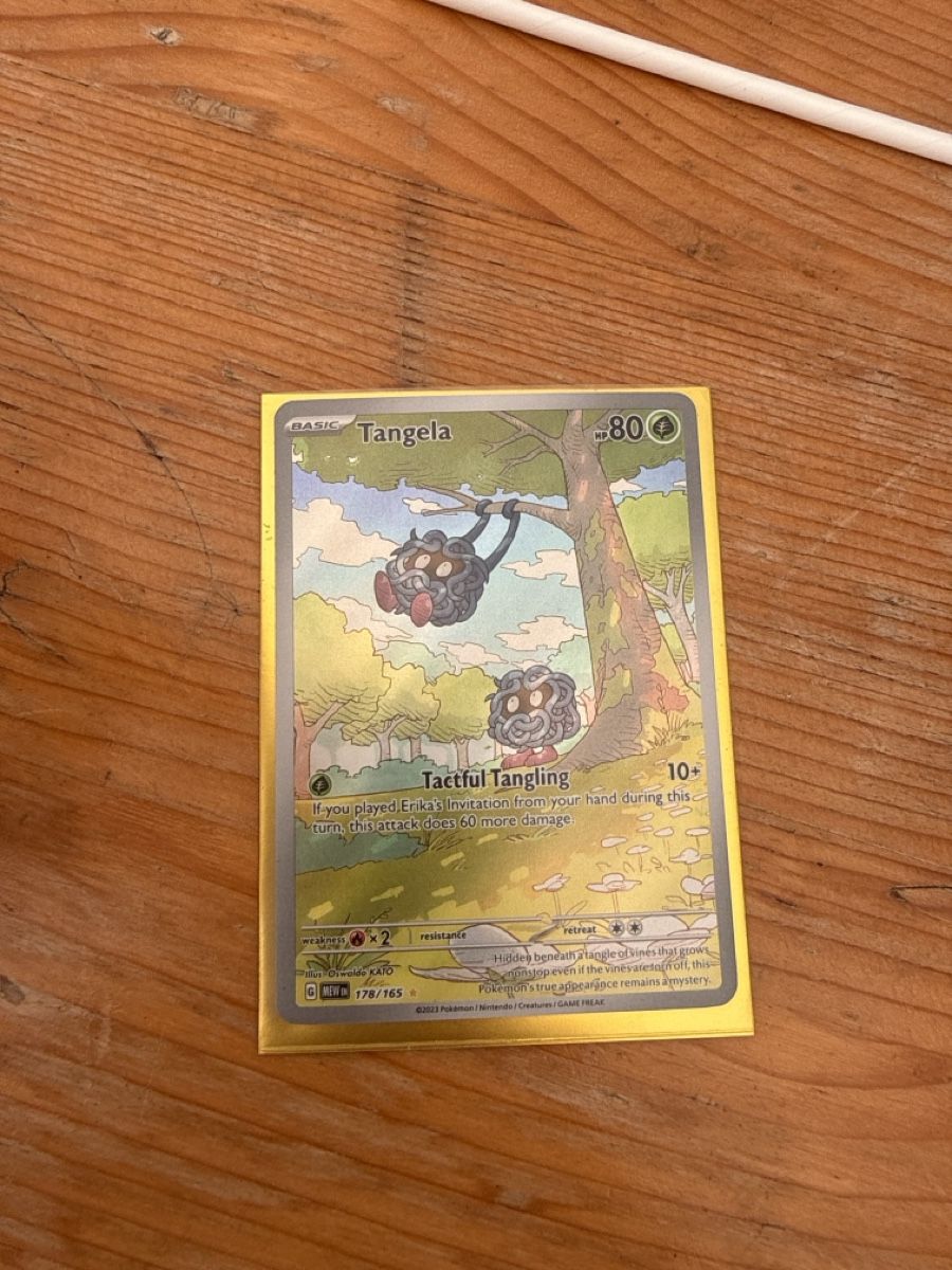 Pokémon Sammelbilder & Trading cards: Pokemon Karte Tangela  – Neu (gemäss Beschreibung) aus Appenzell Meister. von ROMDIE10
