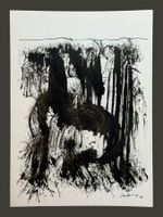 Alain ZERBINI (1936-2020) - dessin original à l'encre, signé