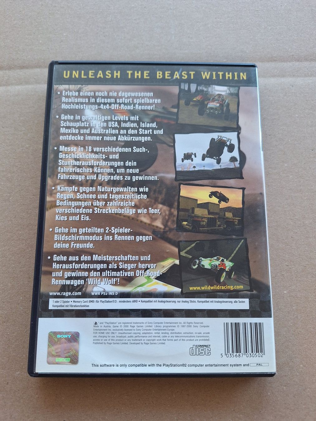 Giochi: Wild Wild Racing - PS2 – Usato da Altstätten SG venduto da GGsGameshop 1