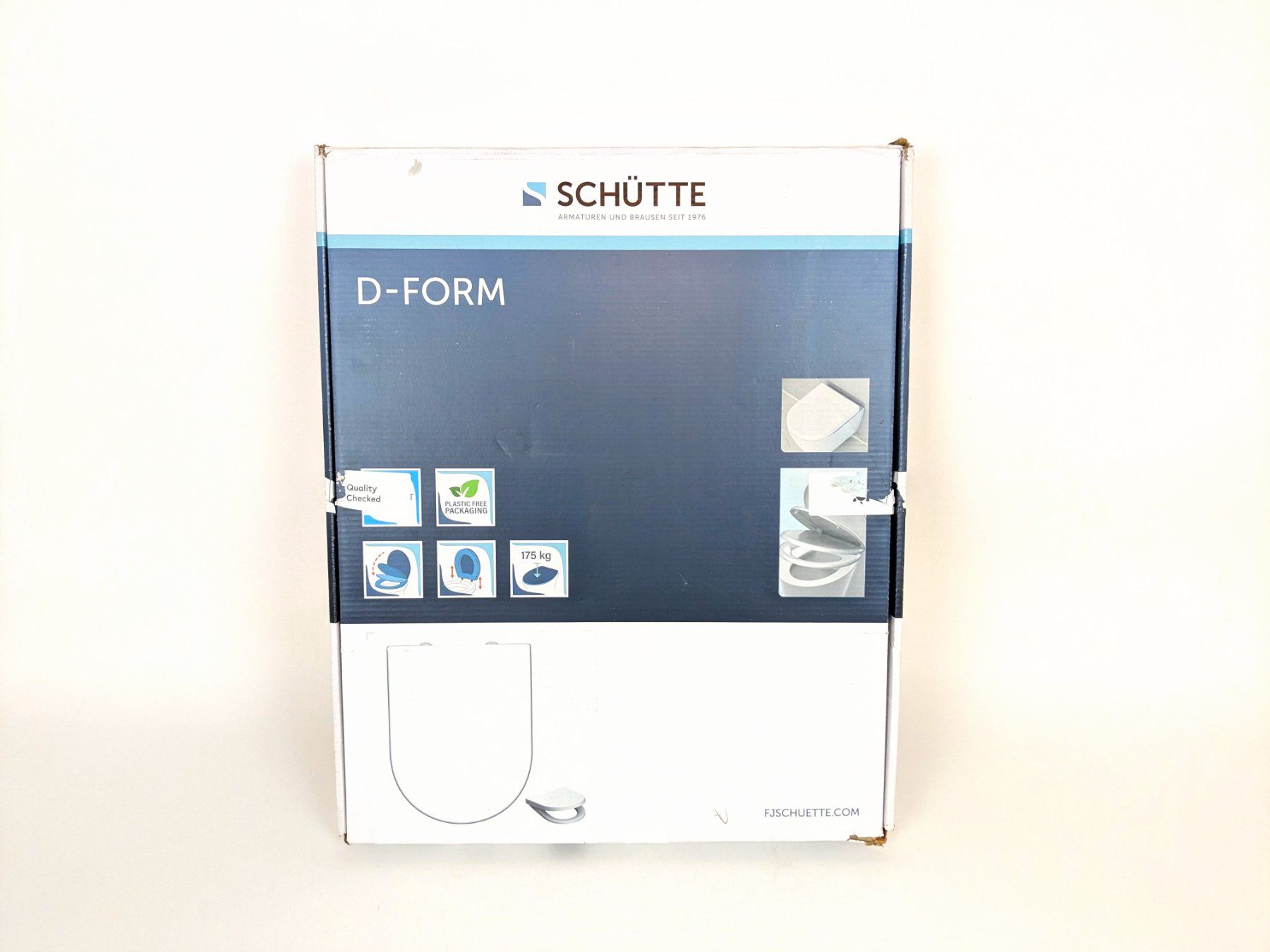 WC: SCHÜTTE WC-SITZ D-FORM – Nuovo (secondo la descrizione) da Thun venduto da Restwert_Thun