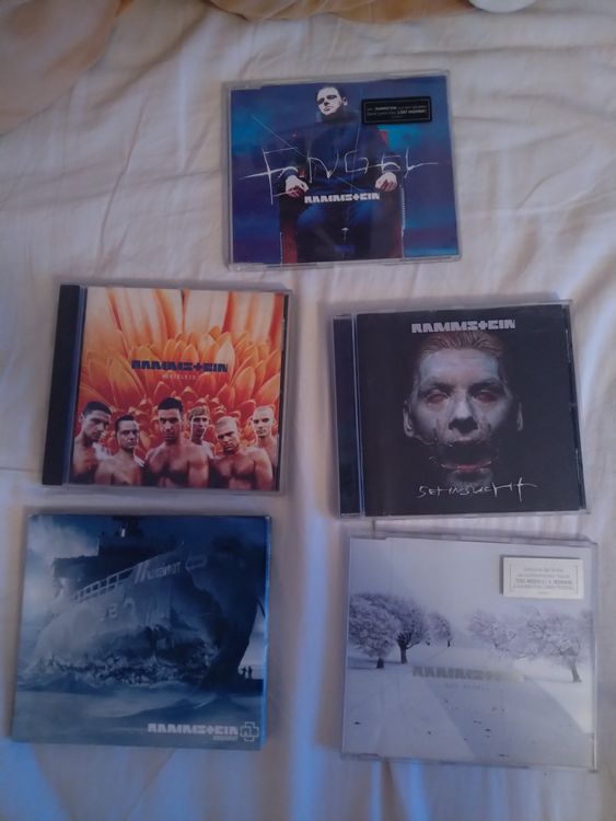 Rammstein CDs 3 Alben + zwei Singles (Gebraucht) in Kaiseraugst für CHF ...