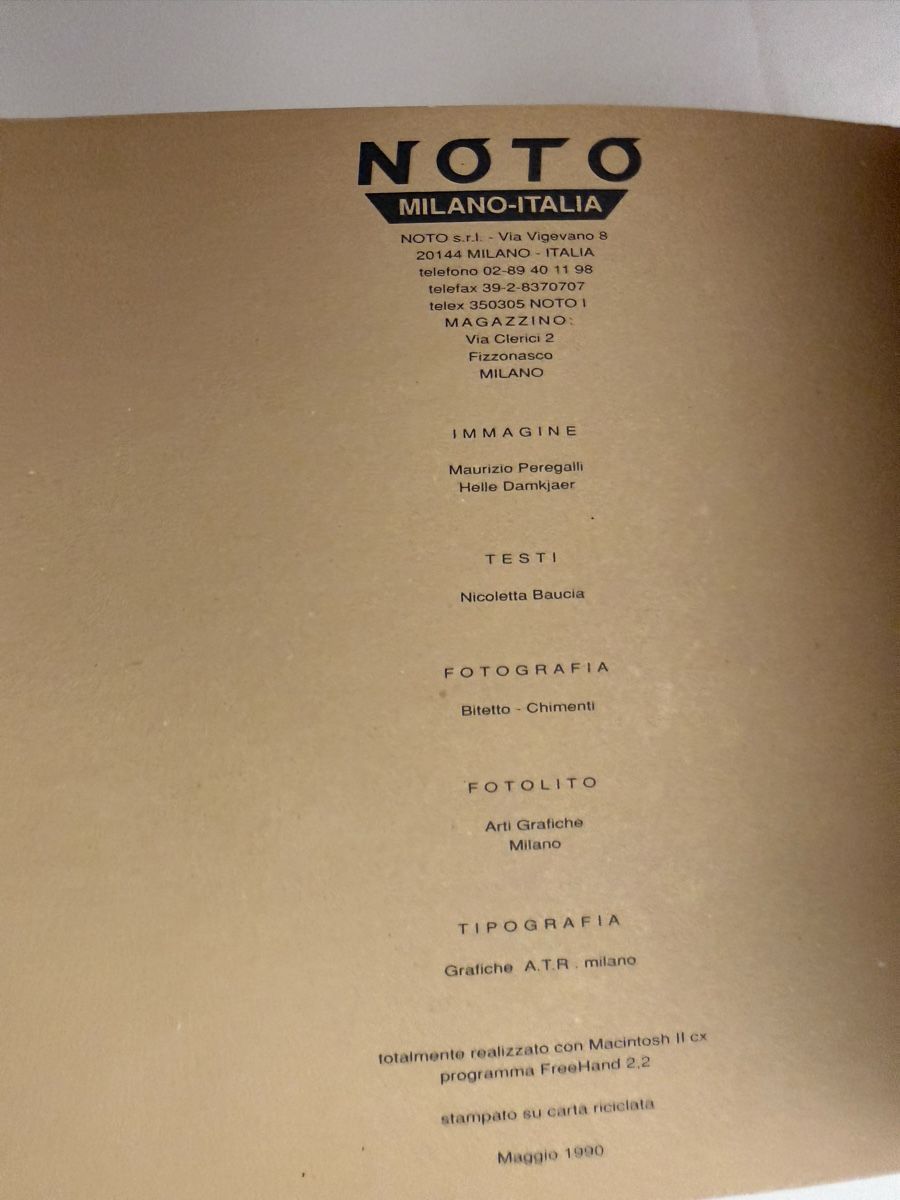 Bücher: Zeus, Katalog, Design Italy, Milano1990 – Gebraucht aus Zürich von Carrington 1