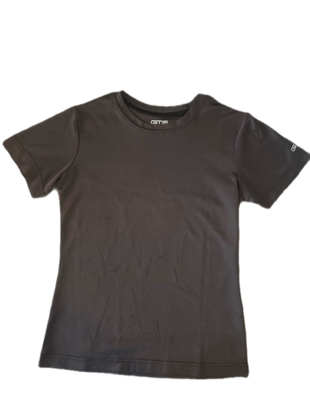 T-shirt: Dunkelgraues Sportoberteil – Usato da Jona venduto da c.ba35392