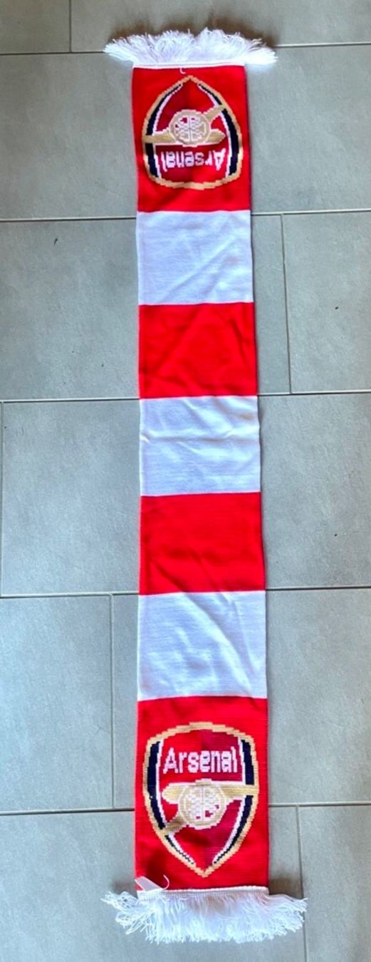 Arsenal Foulard & Sciarpe: Original Arsenal Fanschal gestrickt – Nuovo (secondo la descrizione) da Vogelsang AG venduto da villa9 1