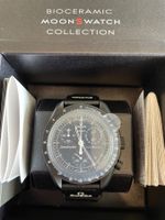 Moonswatch Snoopy Mission To The Moonphase New Moon Black