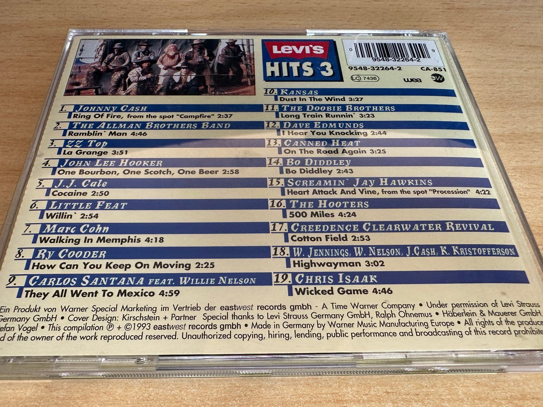 CDs: Various – Levi's Hits 3 - The Real Thing – Gebraucht aus Rikon im Tösstal von Alpenmutz 1