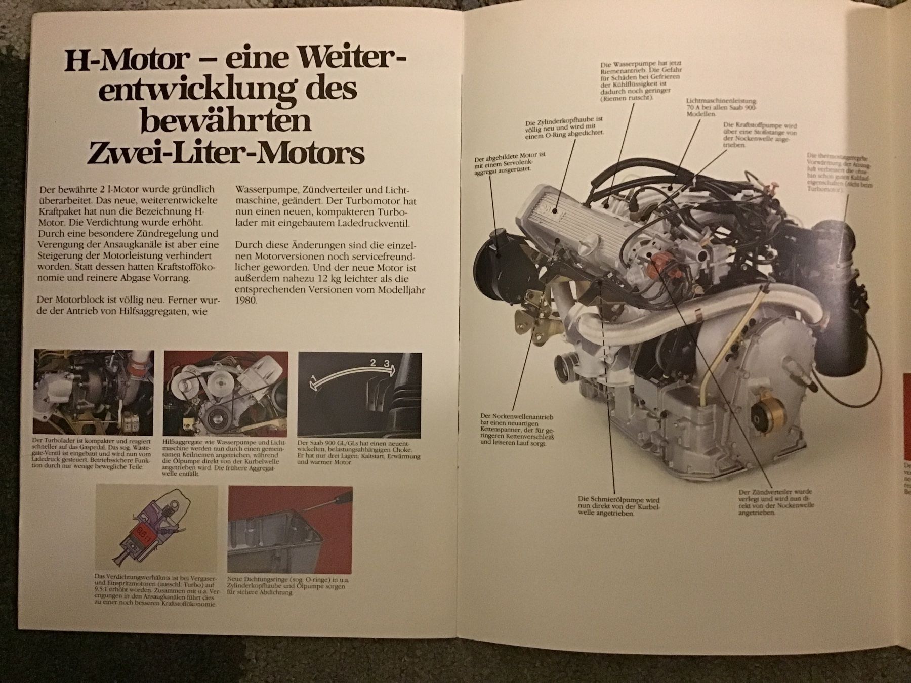 Saab Dokumente: Saab 900 Programm 1981 Verkaufsprospekt – Gebraucht aus Scherzingen von Starseller62 3