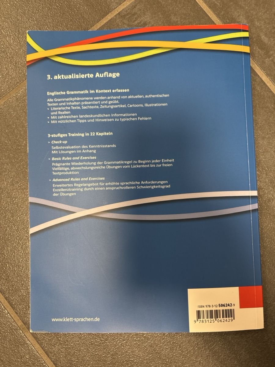Libri: Grammar in Profile Sek II Klett – Nuovo (secondo la descrizione) da Rümlang venduto da svent 3