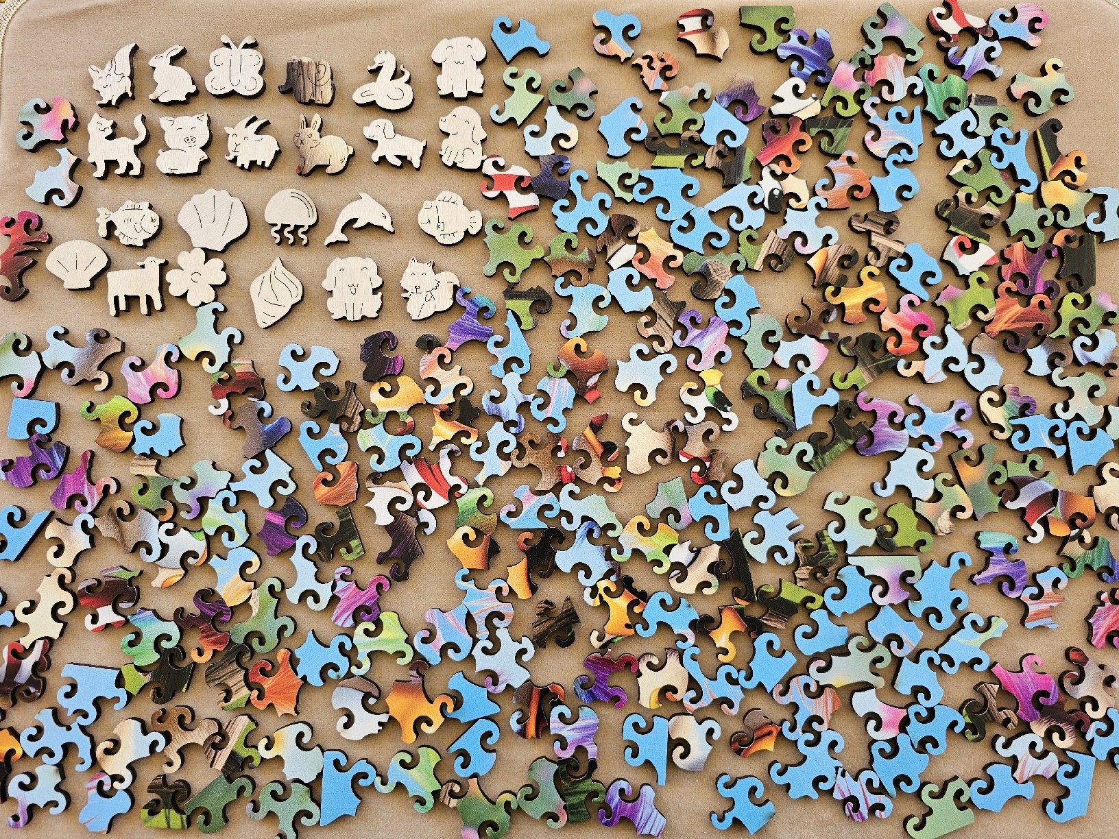 Puzzle: Lustiges Holzpuzzle Grösse A2 – Nuovo (secondo la descrizione) da Bütschwil venduto da Taranabo 1