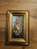 Bild Blumenstrauss, Goldrahmen, Vintage Stil!(D)