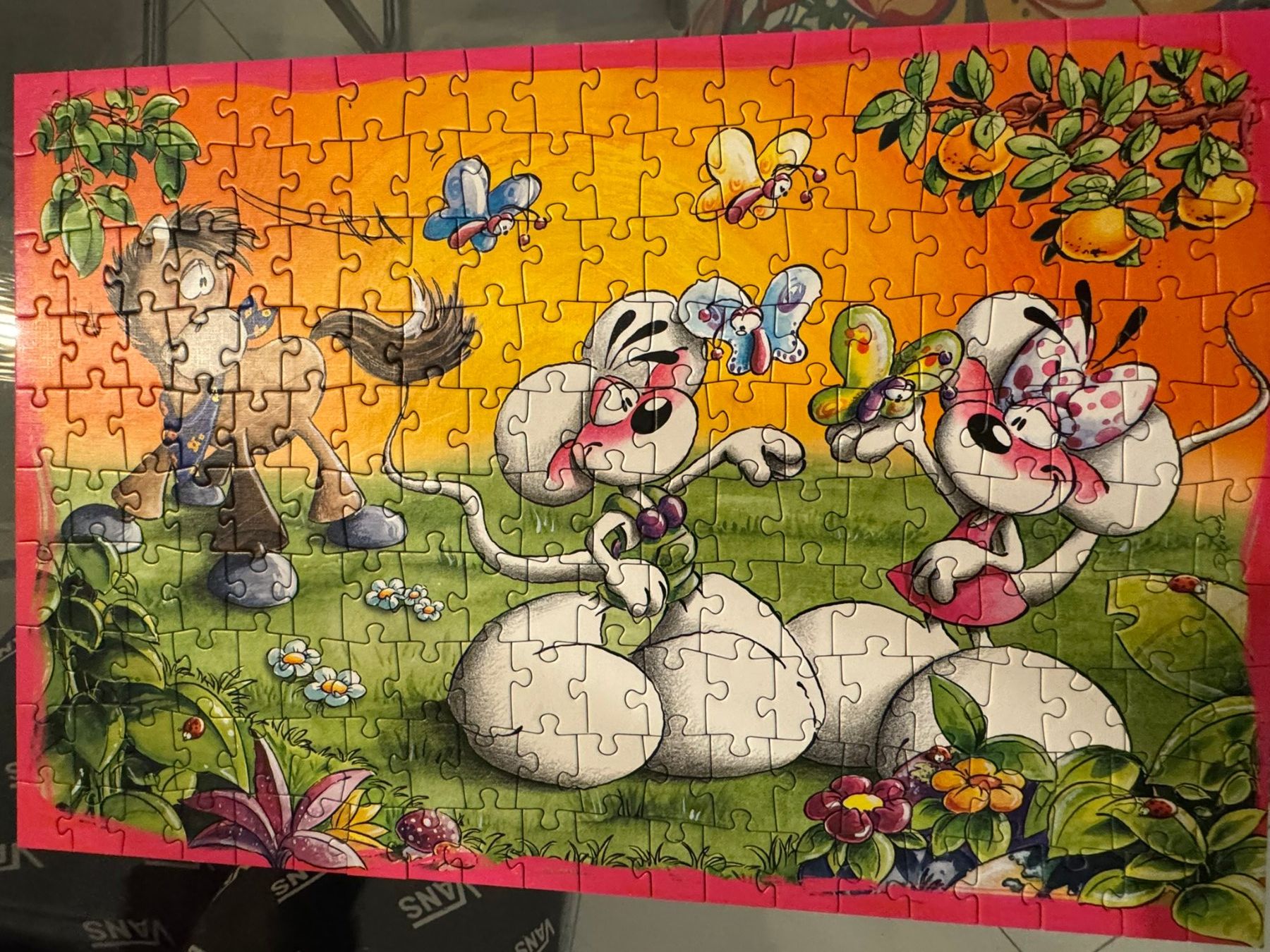 Puzzles: Diddl Puzzle, 200 Teile, Komplett, m.Originalverpackung top! – Gebraucht aus Uhwiesen von mic_kd6g
