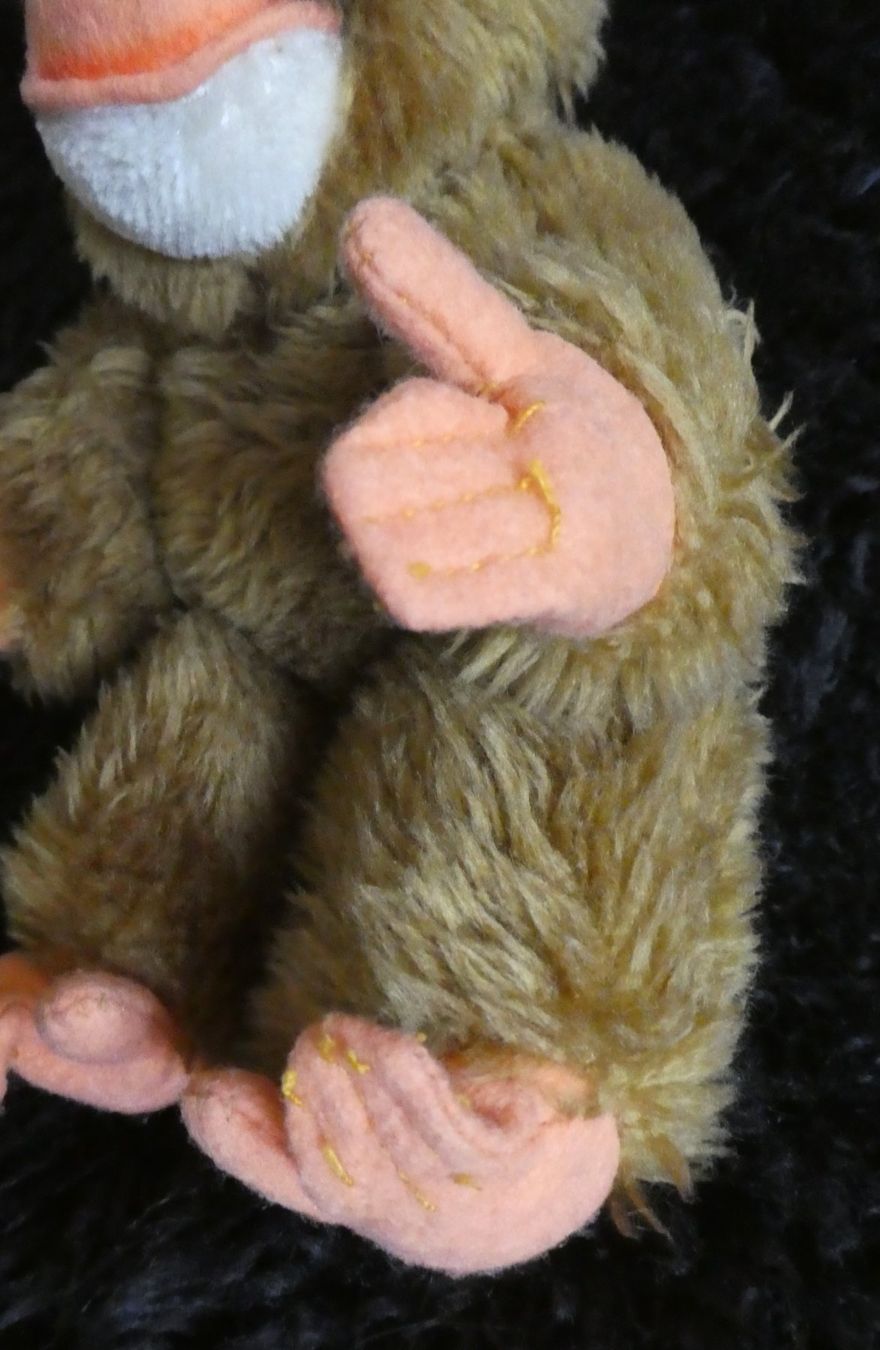 Spielzeuge: 1970 Vintage Plüschaffe. Hermann/ Steiff? – Gebraucht aus Diessenhofen von Hundeseele 5