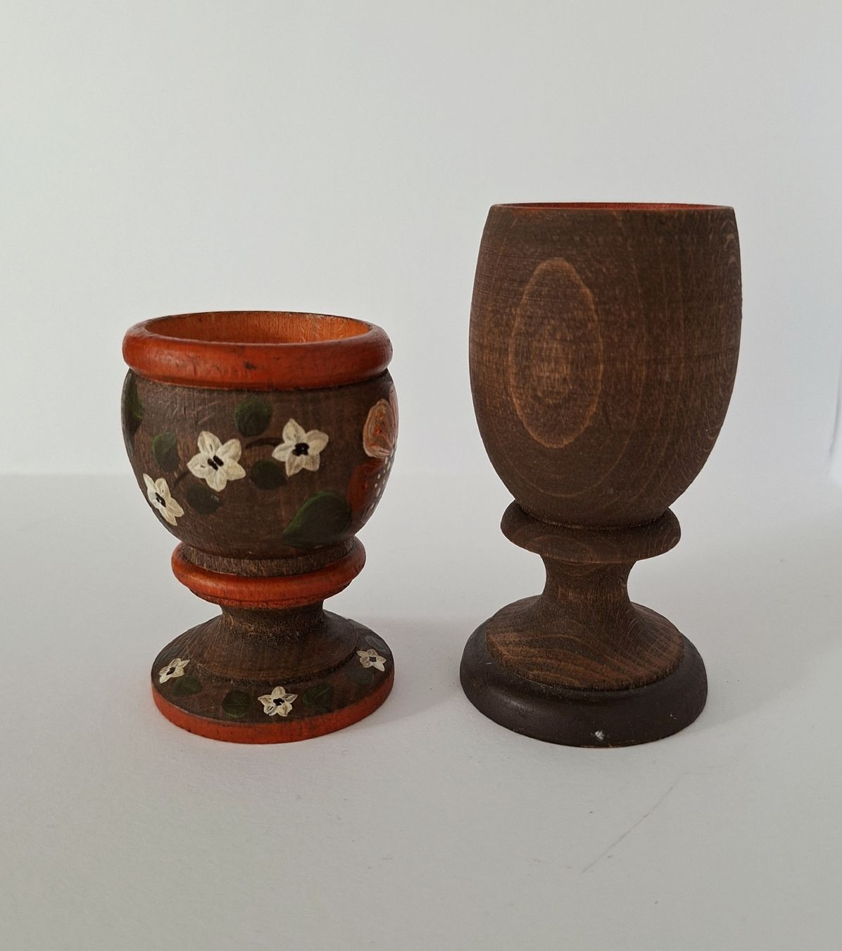 Altre Stoviglie: 2 vintage Eierbecher aus Holz – Usato da Dietikon venduto da Magi2 3