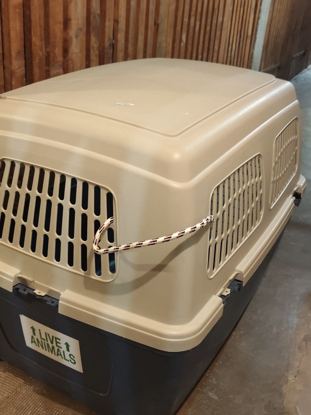 Cages, transport & sécurité: Grande caisse pour chien – D'occasion à Lausanne par Auree_D 1