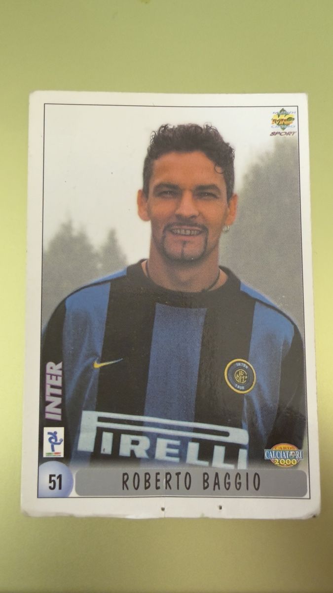 Carte collezionabili: Carta da collezione Baggio/Panucci – Usato da Arzo venduto da Jim_Boe13