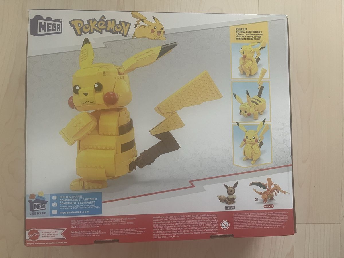 Mega Spielzeuge: Jumbo Pikachu Mega Neu und ungepackt – Neu und originalverpackt aus Tannay von  1