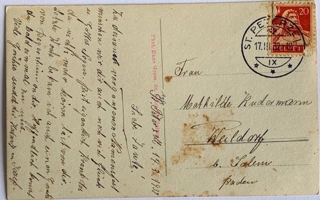 Cartoline postali: AK St. Peterzell – Usato da Gundetswil venduto da Egro100 1