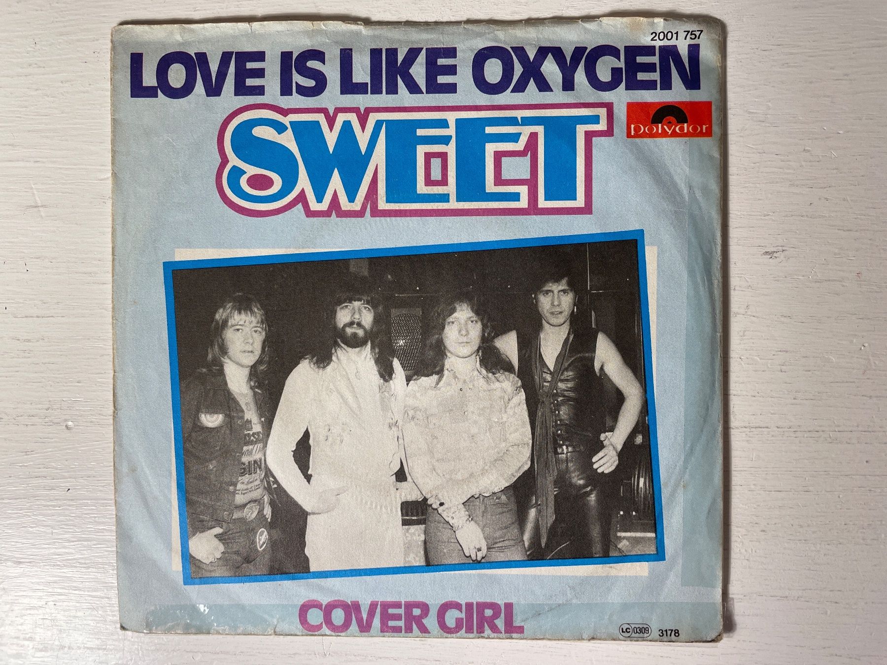 Dischi in vinile: Sweet - Love Is Like Oxygen - 7" Single, 1977 – Usato da Zürich venduto da Andy_t71