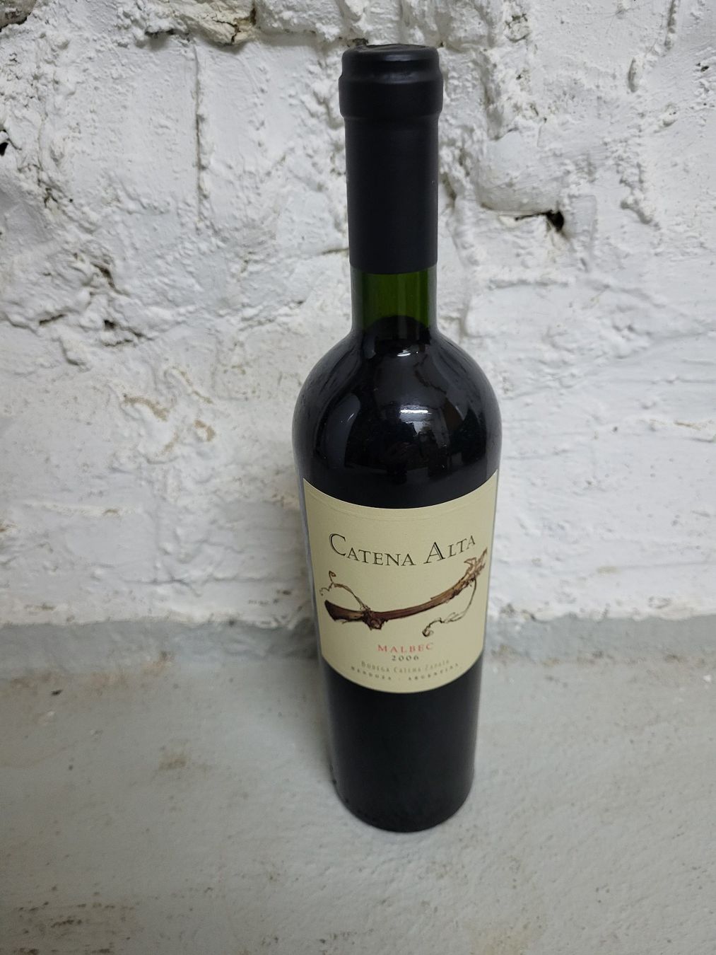 Vino: Catena Alta Malbec 2006 - Argentinien – Nuovo e nell'imballaggio originale da Zürich venduto da Alcetta