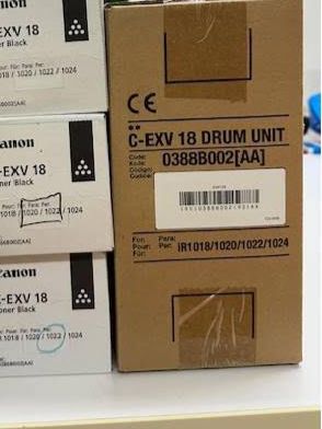 Canon Cartucce per stampanti & toner: 2 x Canon C-EXV 18 DRUM UNIT 0388B002 [AA] – Nuovo e nell'imballaggio originale da Kriens venduto da Wolly85