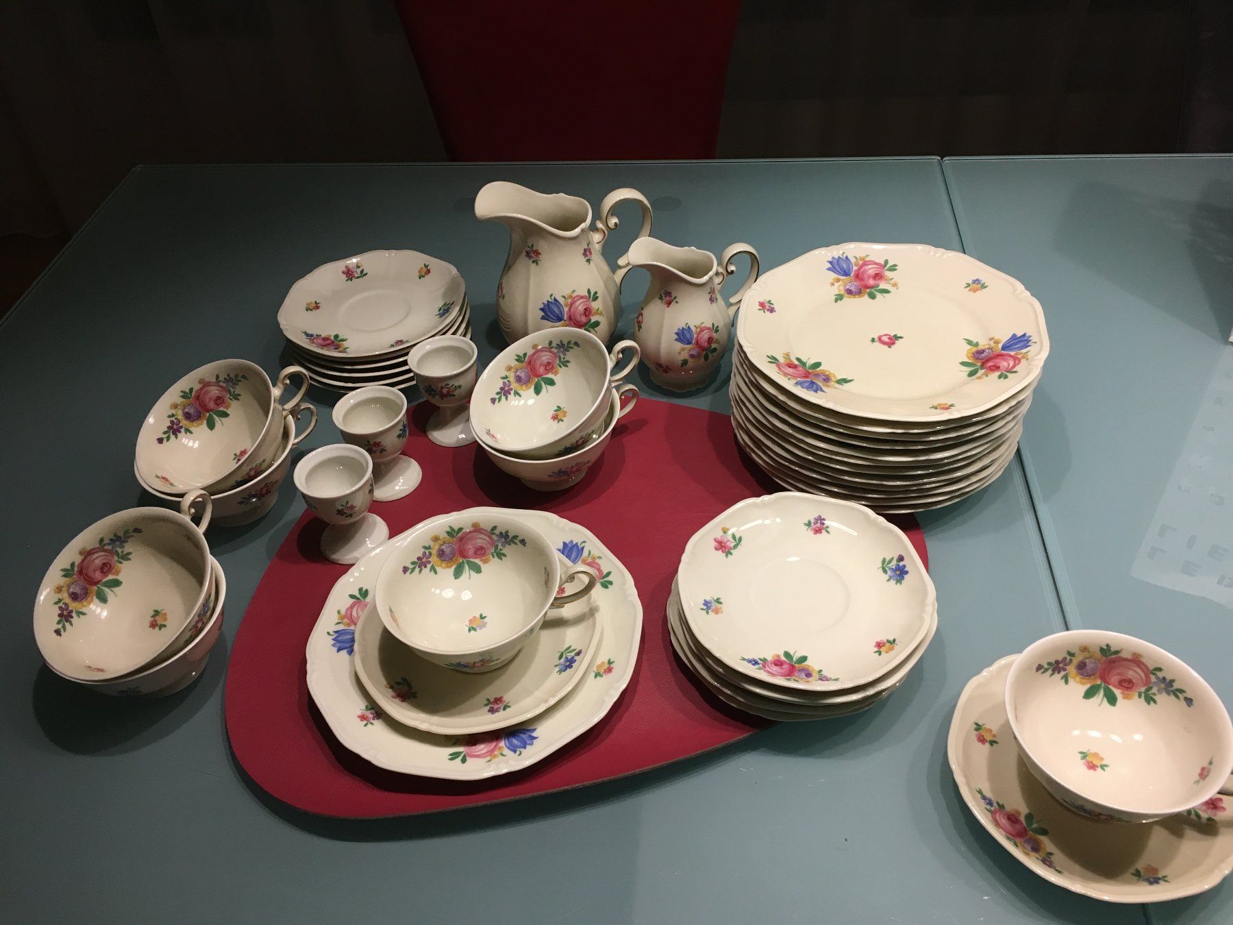 Rosenthal Geschirrsets: Rosenthal Kaffee/Teeservice 37-teilig – Gebraucht aus Bätterkinden von Alpearl