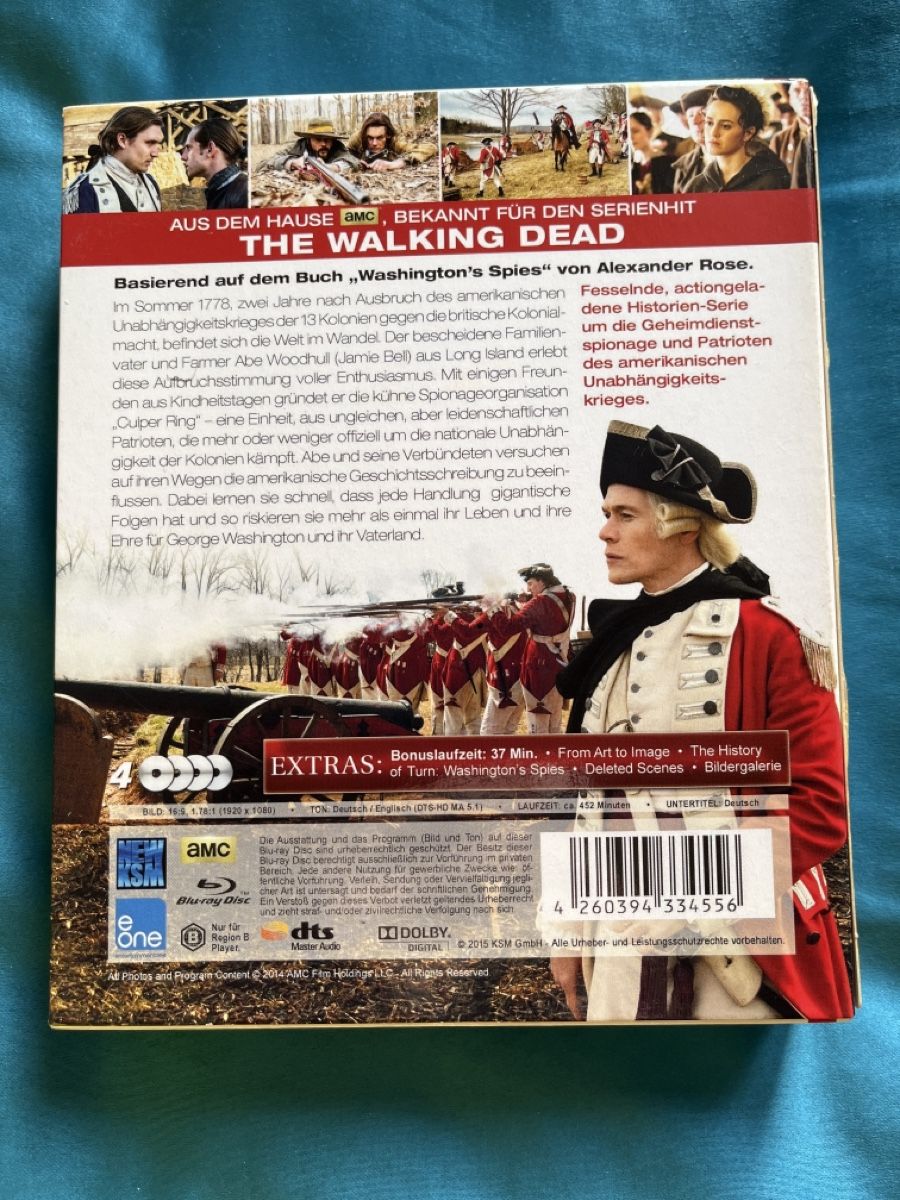 Tutti i DVDs: Turn Washington‘ s Spies – Usato da Haslen AI venduto da GOLD73 1