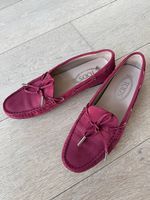 Schuh Tod's Damen Mokassins pink Grösse 38
