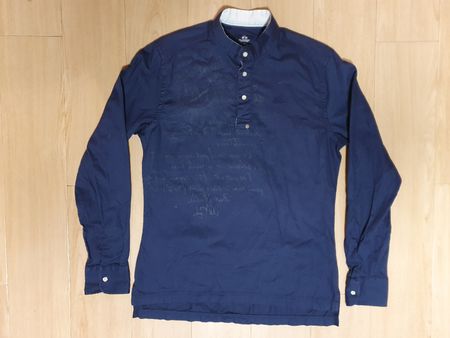 Polo Shirt La Martina Slim Fit Gr. M Blau Dunkel
