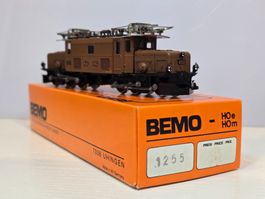 Bemo 1255, RhB, Ge 6/6 I, 413, Krokodil, Analog, Neu