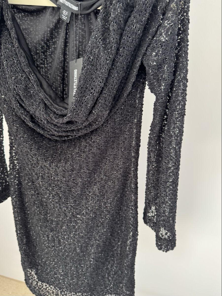 Vestiti: Mini Dress PrettyLittleThing black – Nuovo e nell'imballaggio originale da Zürich venduto da di_archive 3