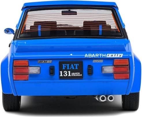 Solido Modellini d'auto: FIAT 131 ABARTH BLAU 1:18 SOLIDO – Nuovo e nell'imballaggio originale da Suhr venduto da Moebelsiralfred 2