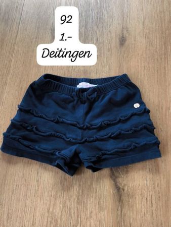 Kurze Hose Mädchen dunkelblau Grösse 92 gebraucht