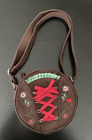 Tasche Umhängetasche Filz Oktoberfest Heurigen Tracht