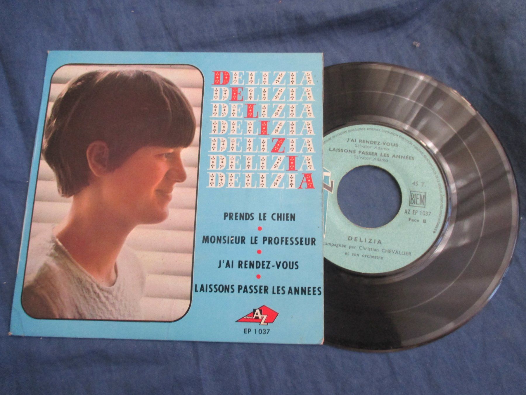 Dischi in vinile: Delizia EP Prends le chien – Usato da Colombier NE venduto da nene288