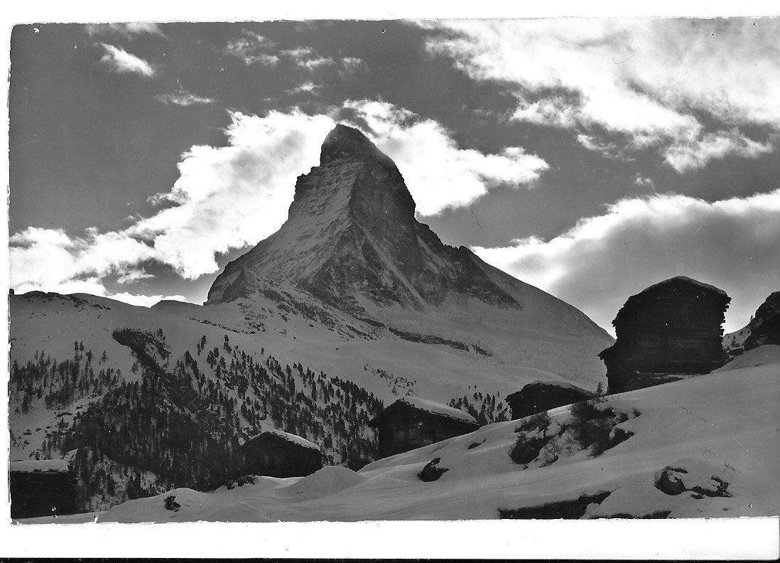 Ansichtskarten: Winkelmatten mit Matterhorn (Zermatt) – Gebraucht aus Altstätten SG von alpalfa