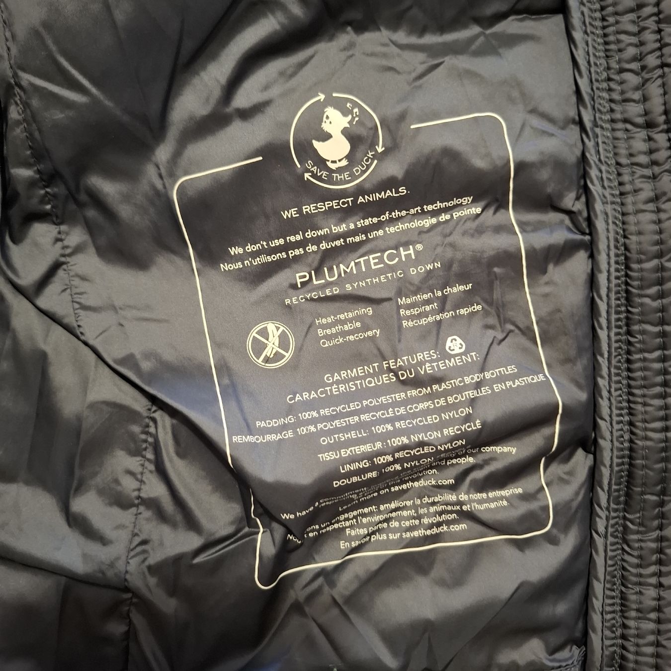 Save the duck Jacken & Mäntel: Save The Duck Doudoune Noire Plumtech Junior 14 Ans – Neu (gemäss Beschreibung) aus Le Locle von QualiteExpress 4