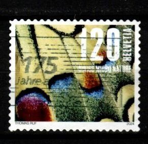 Tutti i francobolli: 2024  Freimarken "Naturmuster" / Schmetterling – Usato da Schaffhausen venduto da poststamp