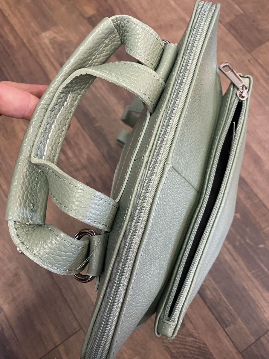 Zaini: Lederrucksack mintgrün neu! – Nuovo e nell'imballaggio originale da Büron venduto da Coerner 5