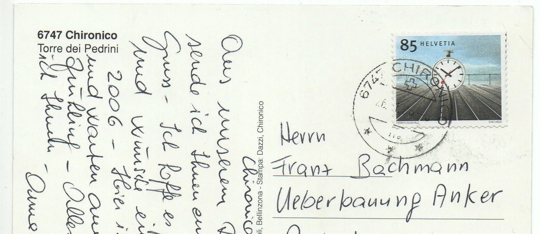 Cartoline postali: CHIRONICO Torre dei Pedrini – Usato da Jona venduto da philajona 1