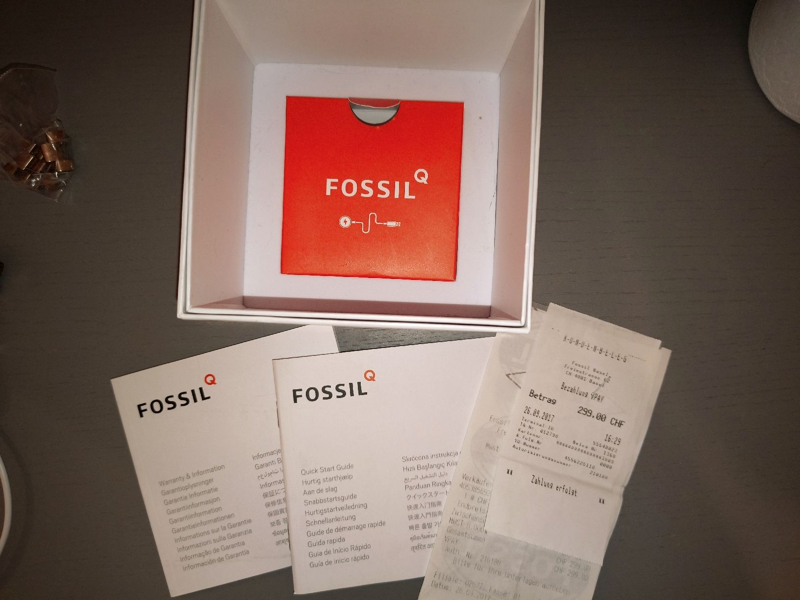 Fossil Smartwatch: Smartwatch Roségold FOSSIL – Usato da Rheinfelden venduto da JamieBabsi 9