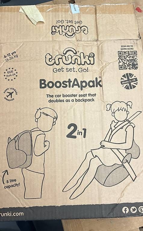 Seggiolini per auto: Trunki BoostApak – Usato da Uetikon am See venduto da kun_6knp 3