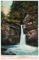 Gruss aus Nesslau, III. Giessenfall, gelaufen 1907