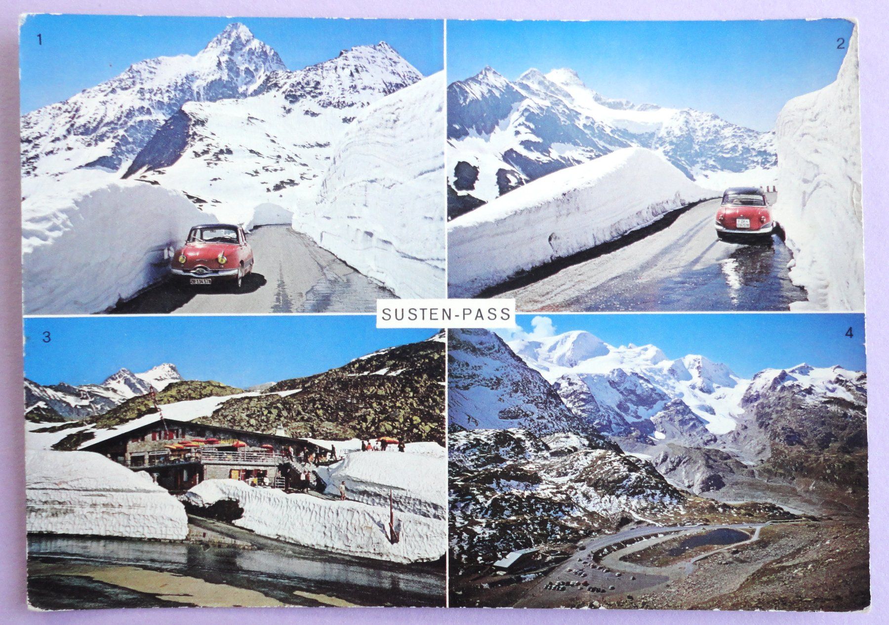 Cartoline postali: Susten-Pass – Usato da Fétigny venduto da Billy2miny