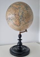 antiker Globus 1895 von Ernst Schotte 33 cm