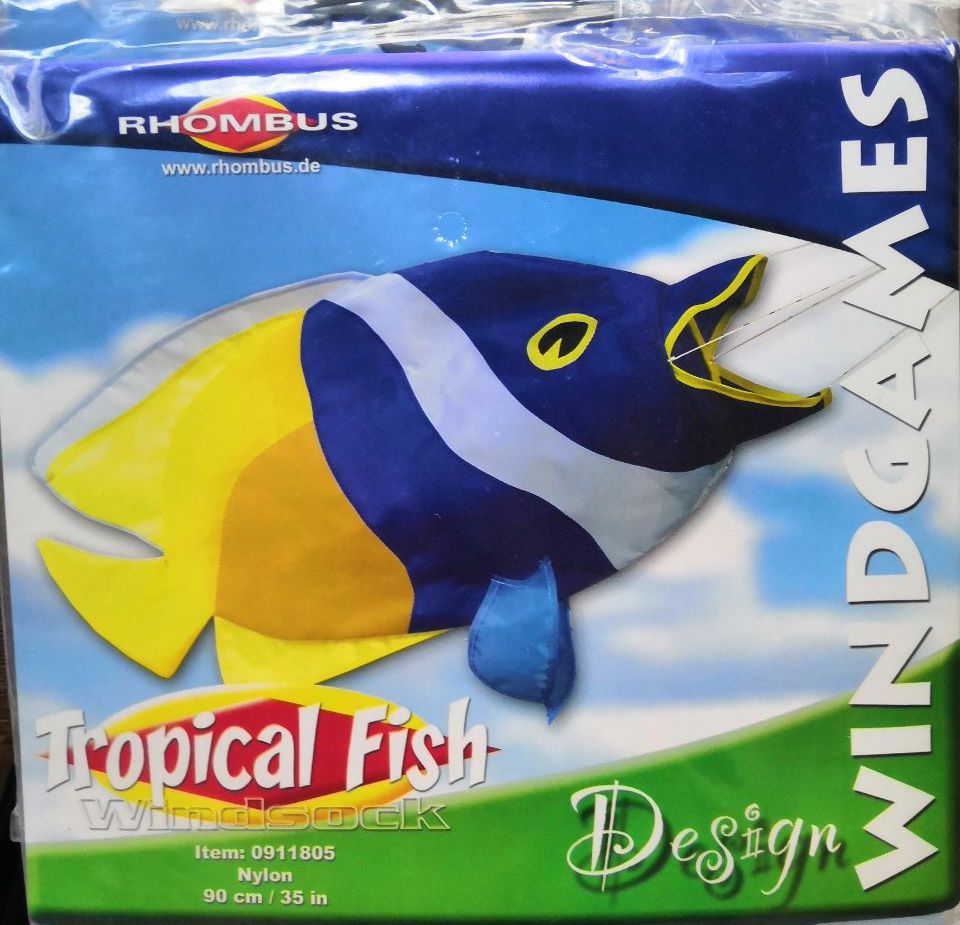 Altro in Decorazioni & Accessori: Rhombus Tropical Fish Windsack Windspiel – Nuovo e nell'imballaggio originale da Zürich venduto da gemuesebouillon