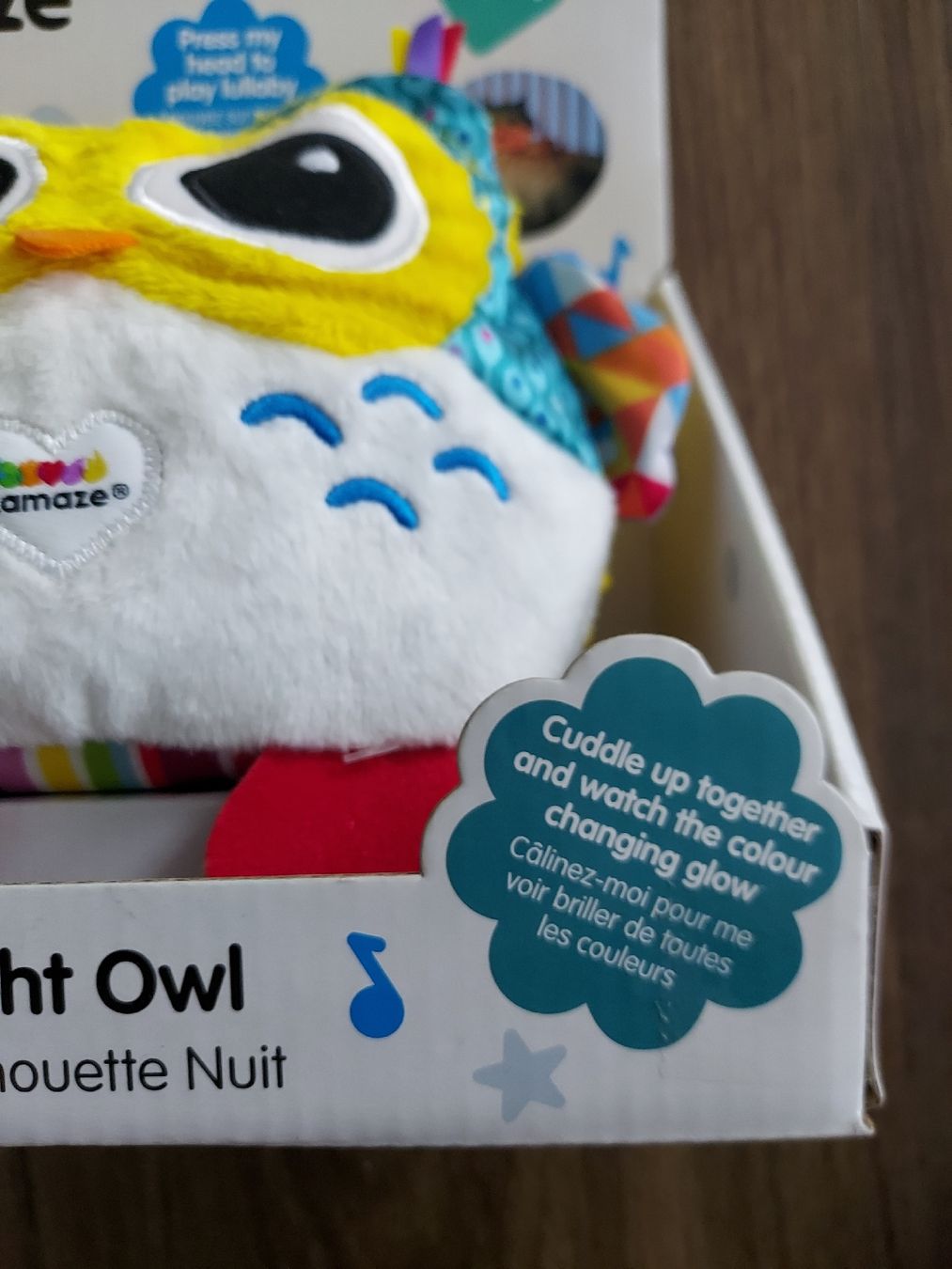 Giocattoli: Lamaze Emil, die Eule - Einschlafhilfe mit Melodie NEU – Nuovo e nell'imballaggio originale da Altishofen venduto da tammy05 6