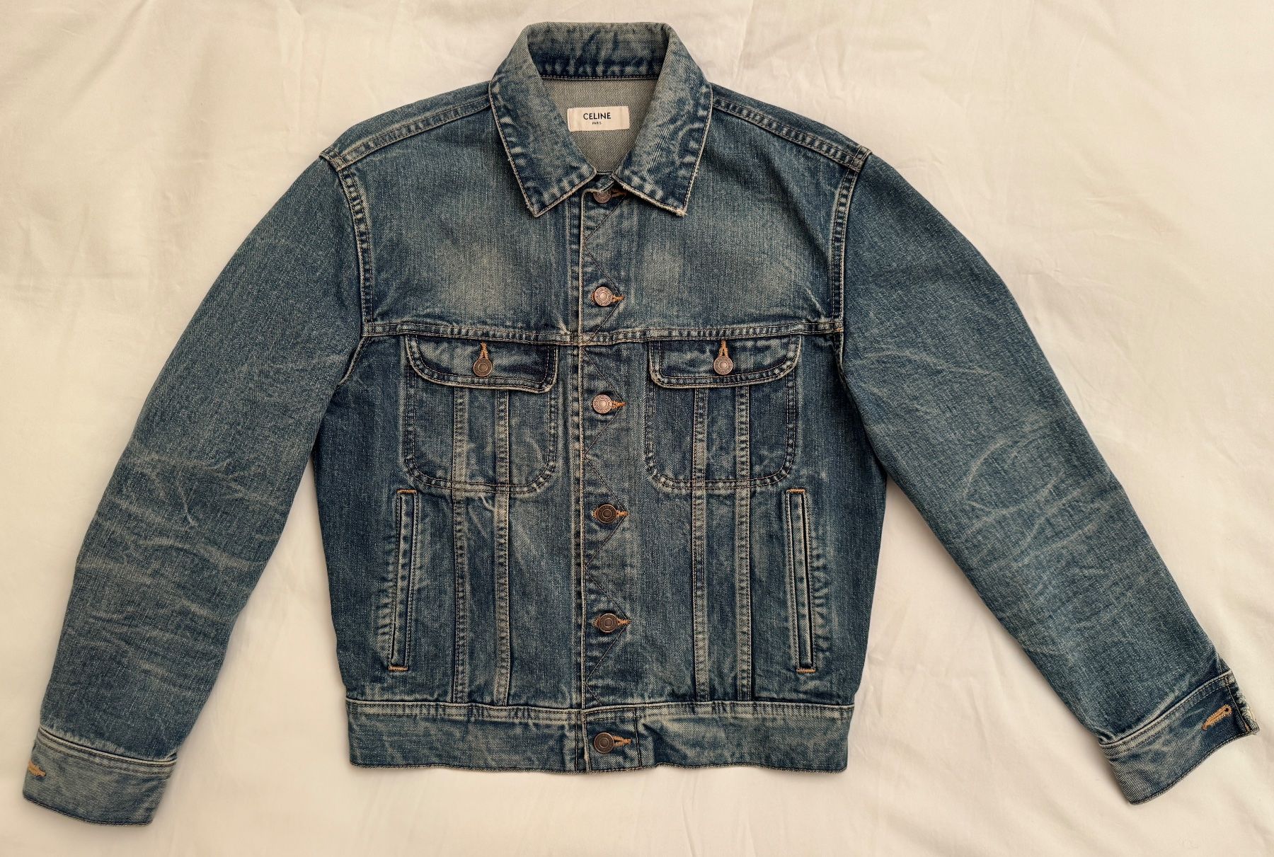 Celine Giacche: Celine Denim Trucker Jacket Jeansjacke SS20 – Usato da Zürich venduto da dodichnobli 2