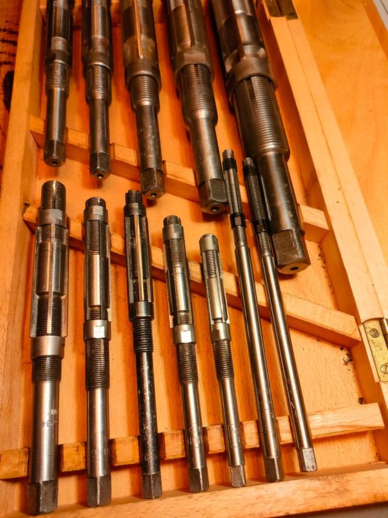 Kegelreibahle-Set Mit T-Griff – 2 Stück, Größen 3–13 Mm & 5–17 Mm, Für Holz, Metall, Gitarrenbau