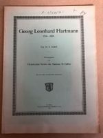 Tr. Schiess: Georg Leonhard Hartmann 1764 - 1828